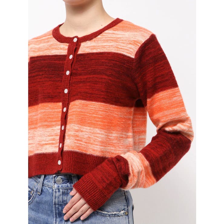 グラデーションニットカーディガン | Ungrid | 詳細画像7