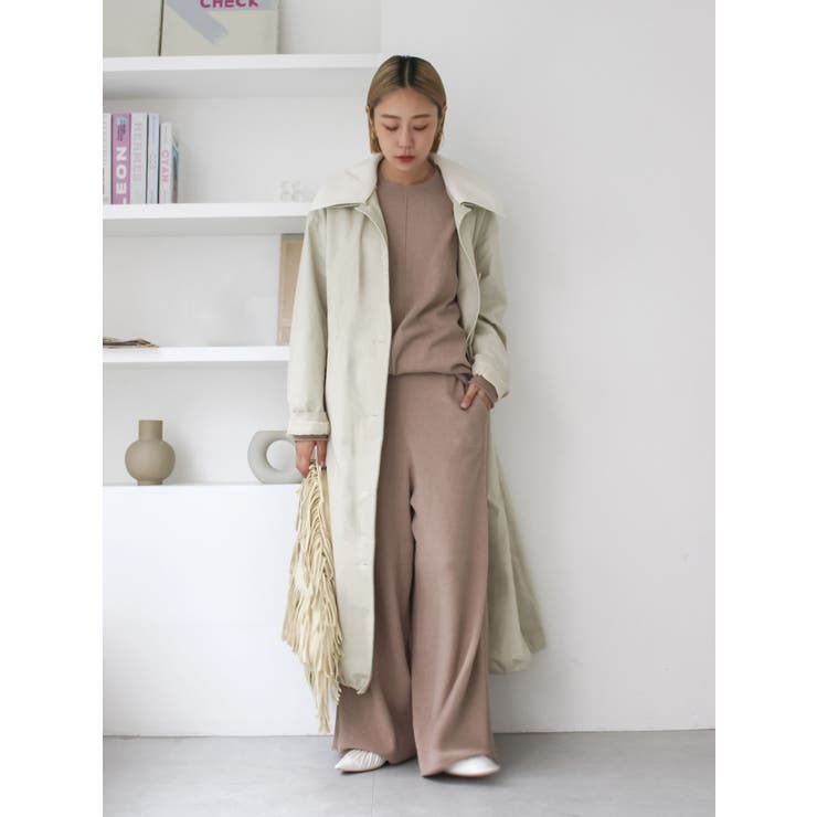 2wayステンカラーコート | Ungrid | 詳細画像10 