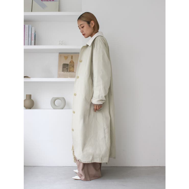 2wayステンカラーコート | Ungrid | 詳細画像11 