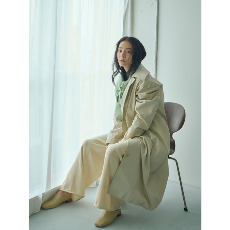 2wayステンカラーコート | Ungrid | 詳細画像2 