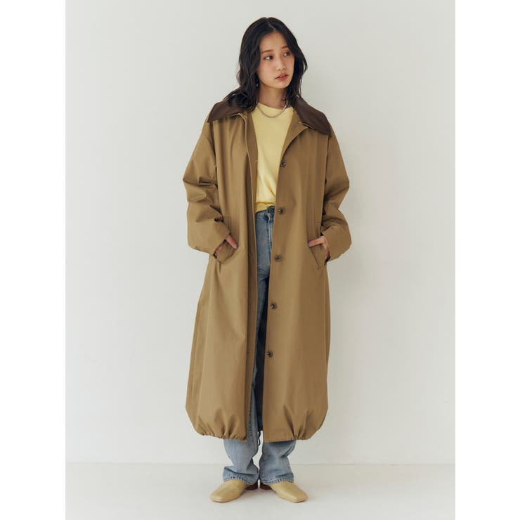 2wayステンカラーコート | Ungrid | 詳細画像5 