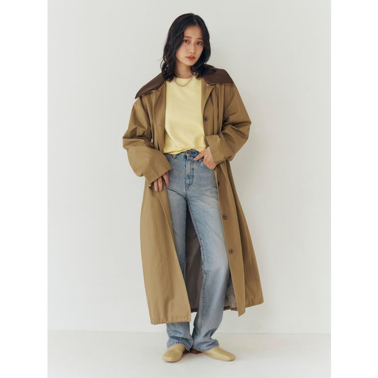 2wayステンカラーコート | Ungrid | 詳細画像8 