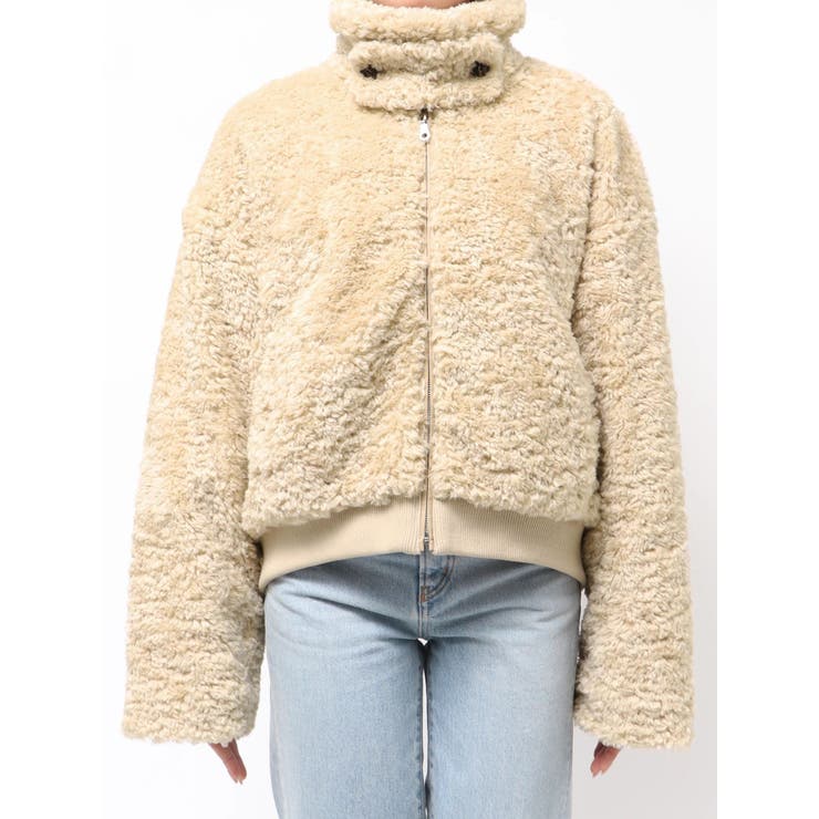 ボアショートブルゾン | Ungrid | 詳細画像12 