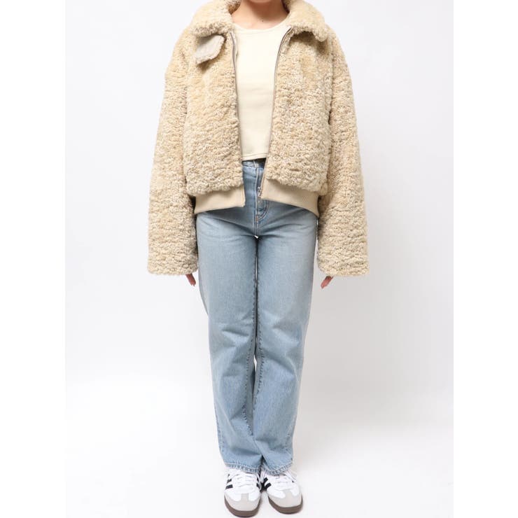 ボアショートブルゾン | Ungrid | 詳細画像13 