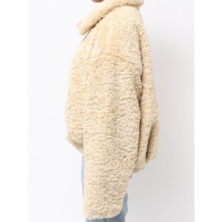 ボアショートブルゾン | Ungrid | 詳細画像4 