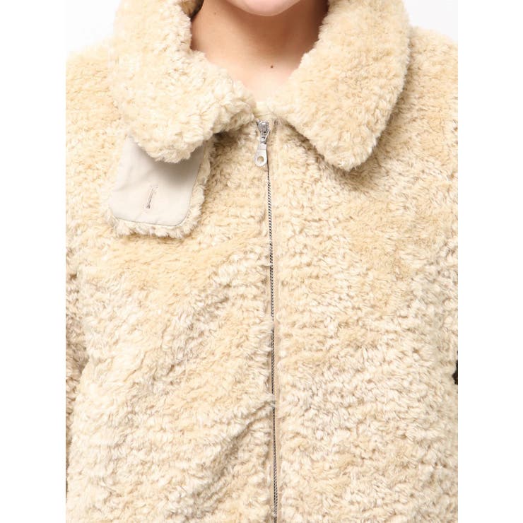 ボアショートブルゾン | Ungrid | 詳細画像6 