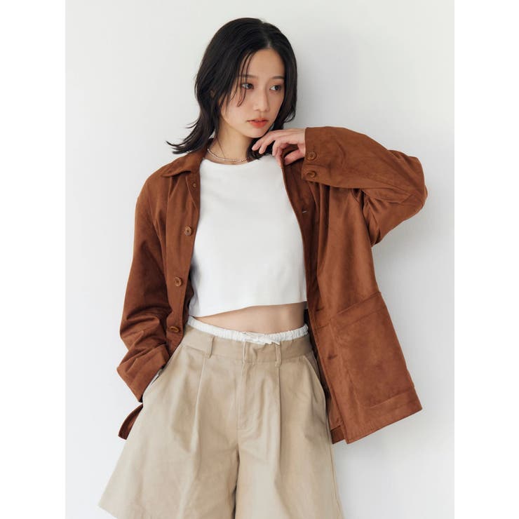 フェイクスウェードジャケット | Ungrid | 詳細画像14 