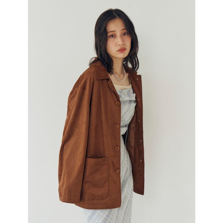 フェイクスウェードジャケット | Ungrid | 詳細画像17 