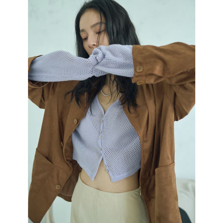 フェイクスウェードジャケット | Ungrid | 詳細画像7 