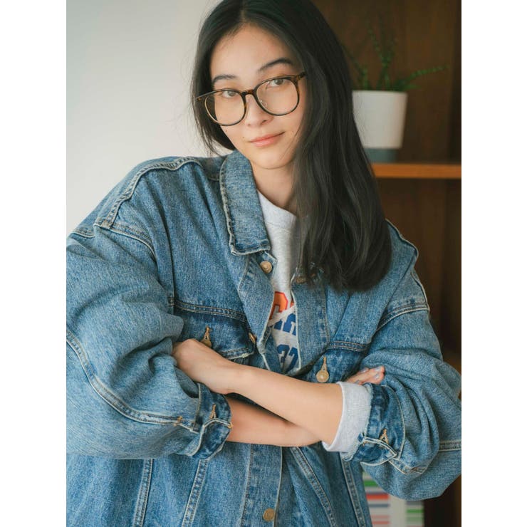 ビッグシルエットデニムジャケット | Ungrid | 詳細画像3 