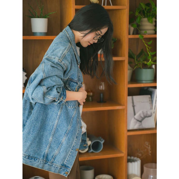 ビッグシルエットデニムジャケット | Ungrid | 詳細画像4 