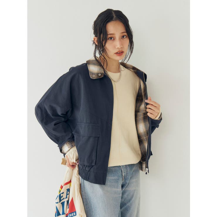 リバーシブルスウィングトップ | Ungrid | 詳細画像1 