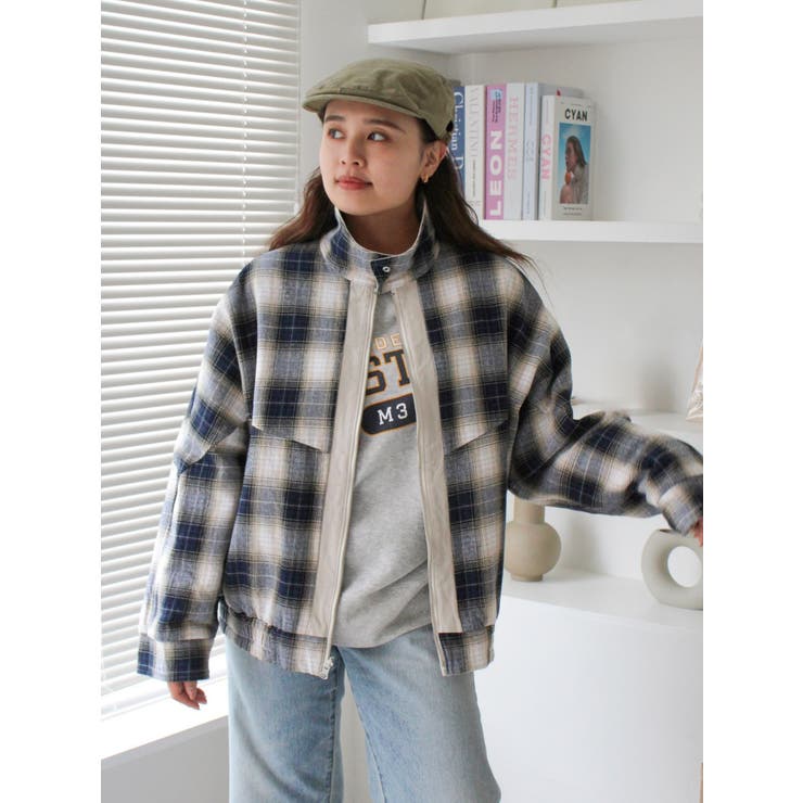 リバーシブルスウィングトップ | Ungrid | 詳細画像24 