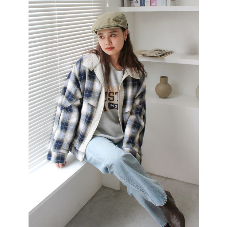 リバーシブルスウィングトップ | Ungrid | 詳細画像27 