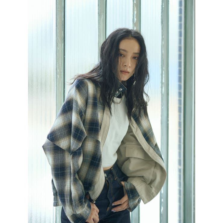 リバーシブルスウィングトップ | Ungrid | 詳細画像3 