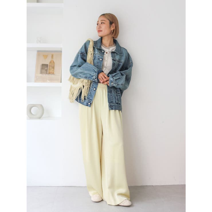 ルーズシルエットデニムジャケット | Ungrid | 詳細画像14 