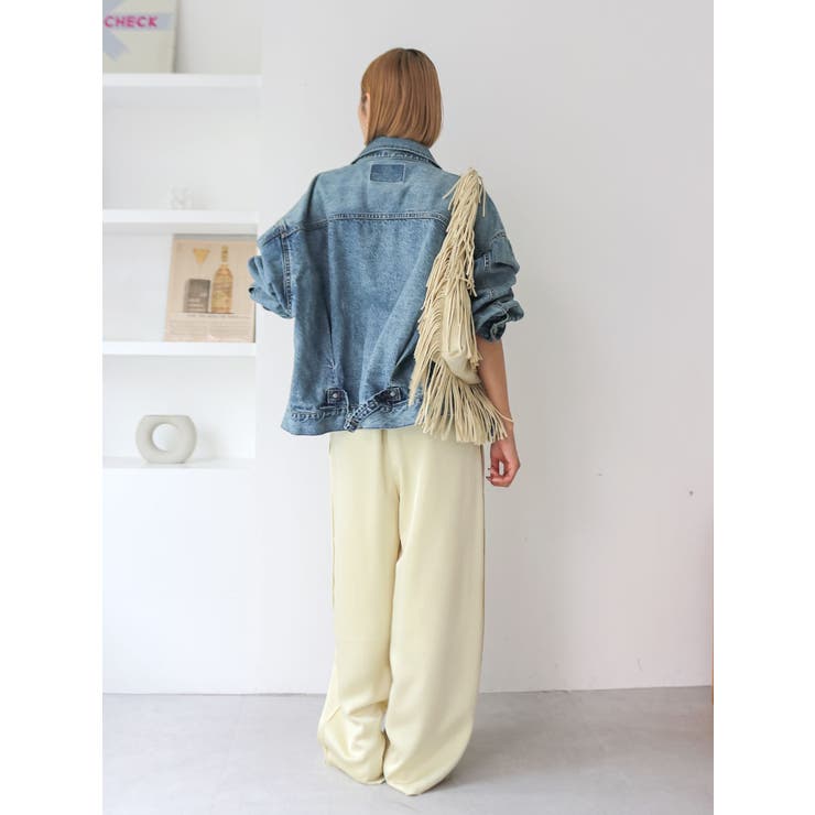 ルーズシルエットデニムジャケット | Ungrid | 詳細画像16 