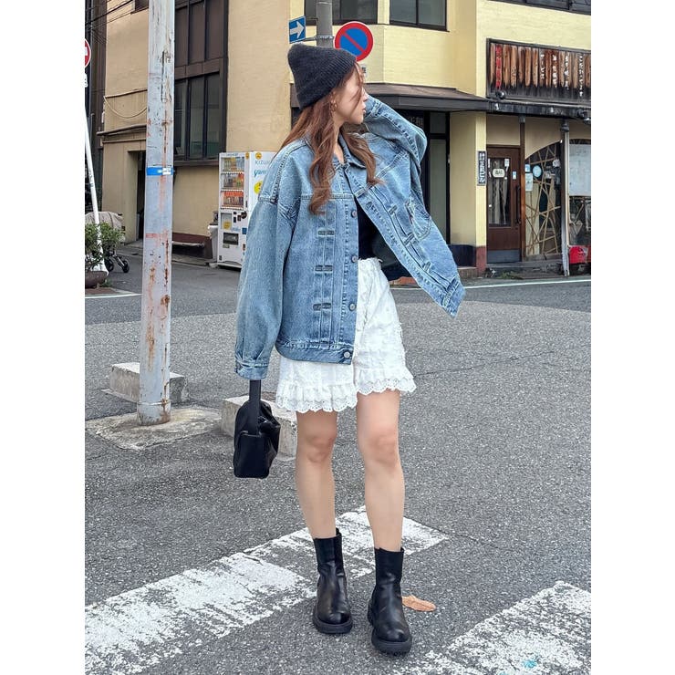 ルーズシルエットデニムジャケット | Ungrid | 詳細画像17 