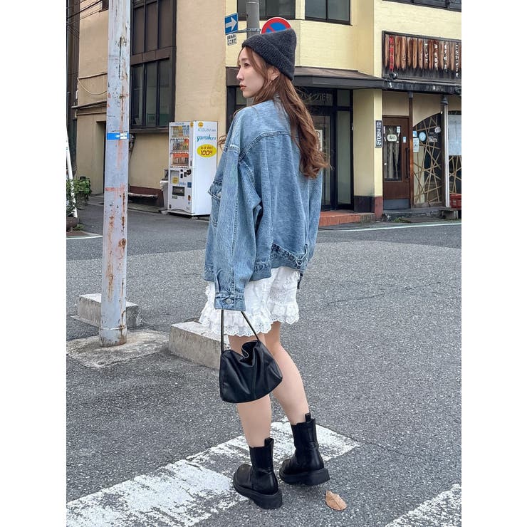 ルーズシルエットデニムジャケット | Ungrid | 詳細画像18 