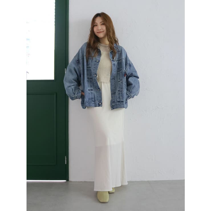 ルーズシルエットデニムジャケット | Ungrid | 詳細画像20 