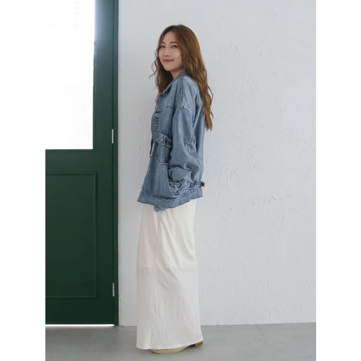ルーズシルエットデニムジャケット | Ungrid | 詳細画像21 