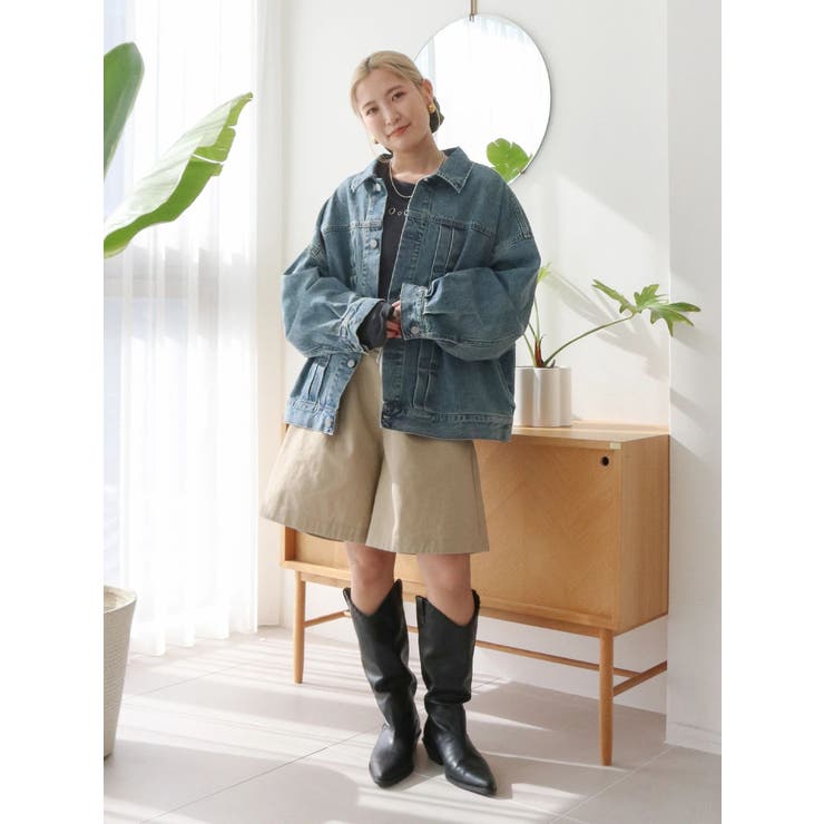 ルーズシルエットデニムジャケット | Ungrid | 詳細画像28 