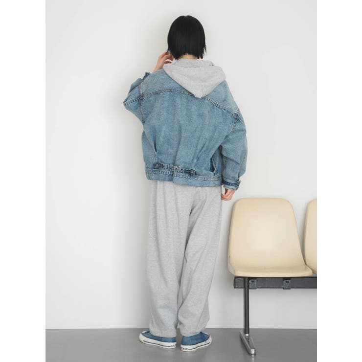 ルーズシルエットデニムジャケット | Ungrid | 詳細画像6 