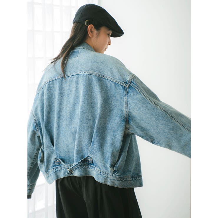 ルーズシルエットデニムジャケット | Ungrid | 詳細画像8 