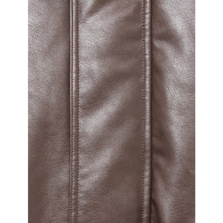 ポケットデザインフェイクレザーブルゾン | Ungrid | 詳細画像43 