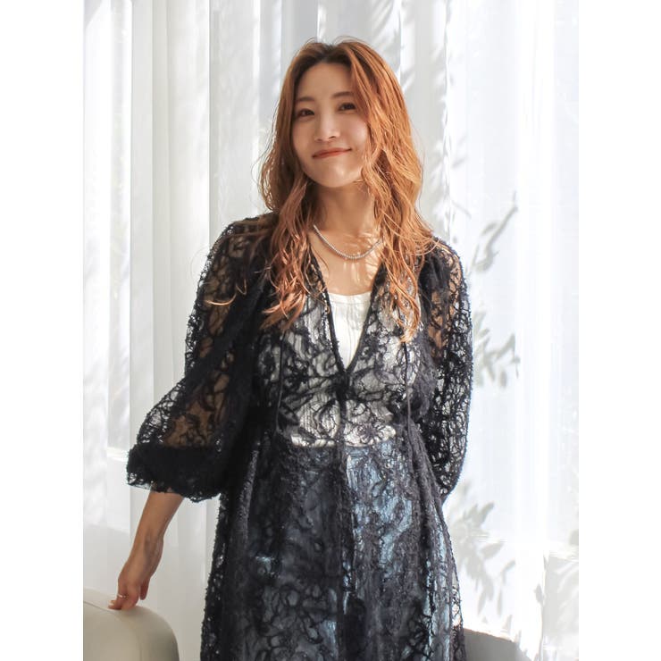 起毛レースワンピース | Ungrid | 詳細画像17 