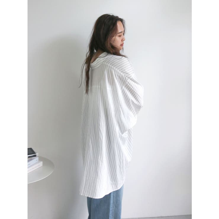 スリーブデザインルーズシャツ | Ungrid | 詳細画像1 