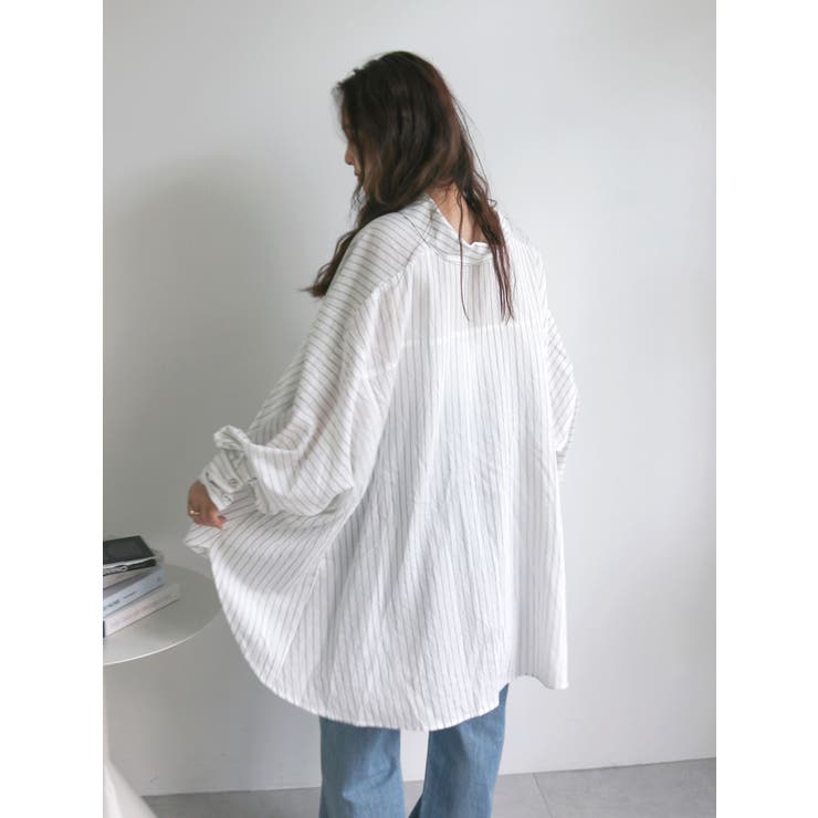 スリーブデザインルーズシャツ | Ungrid | 詳細画像16 