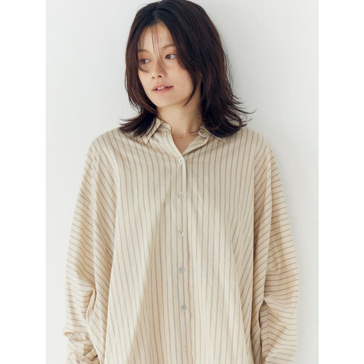 スリーブデザインルーズシャツ | Ungrid | 詳細画像5 