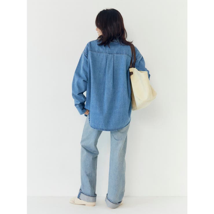 ポケットデザインデニムシャツ | Ungrid | 詳細画像22 