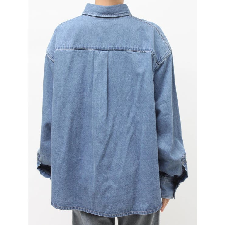 ポケットデザインデニムシャツ | Ungrid | 詳細画像31 