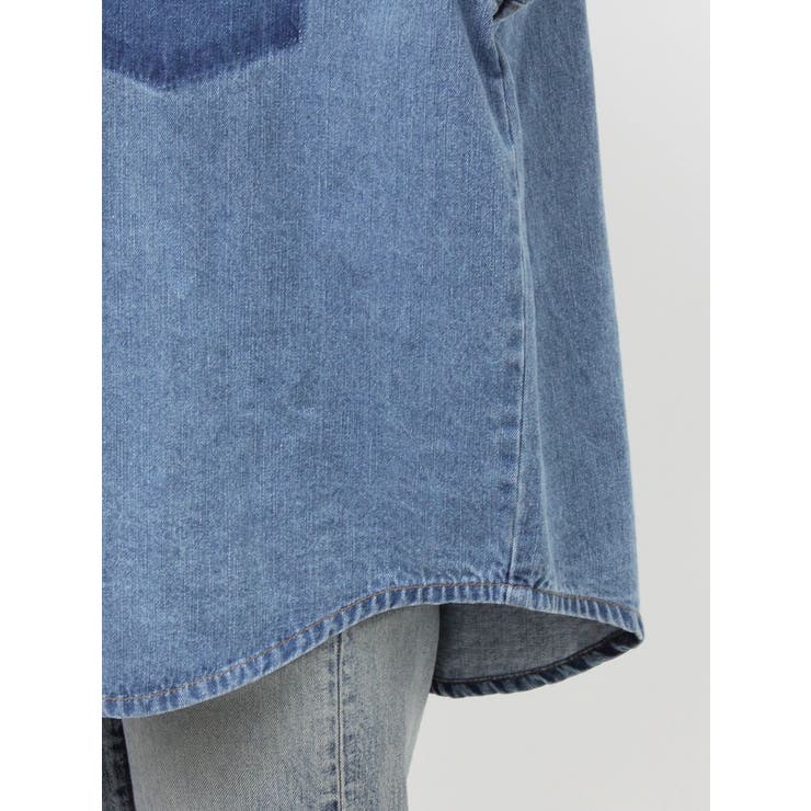 ポケットデザインデニムシャツ | Ungrid | 詳細画像35 