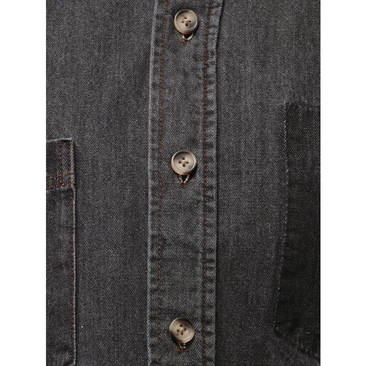 ポケットデザインデニムシャツ | Ungrid | 詳細画像38 