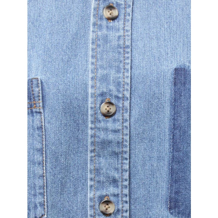ポケットデザインデニムシャツ | Ungrid | 詳細画像39 