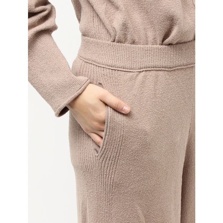 ミニループヤーンワイドニットパンツ | Ungrid | 詳細画像25 