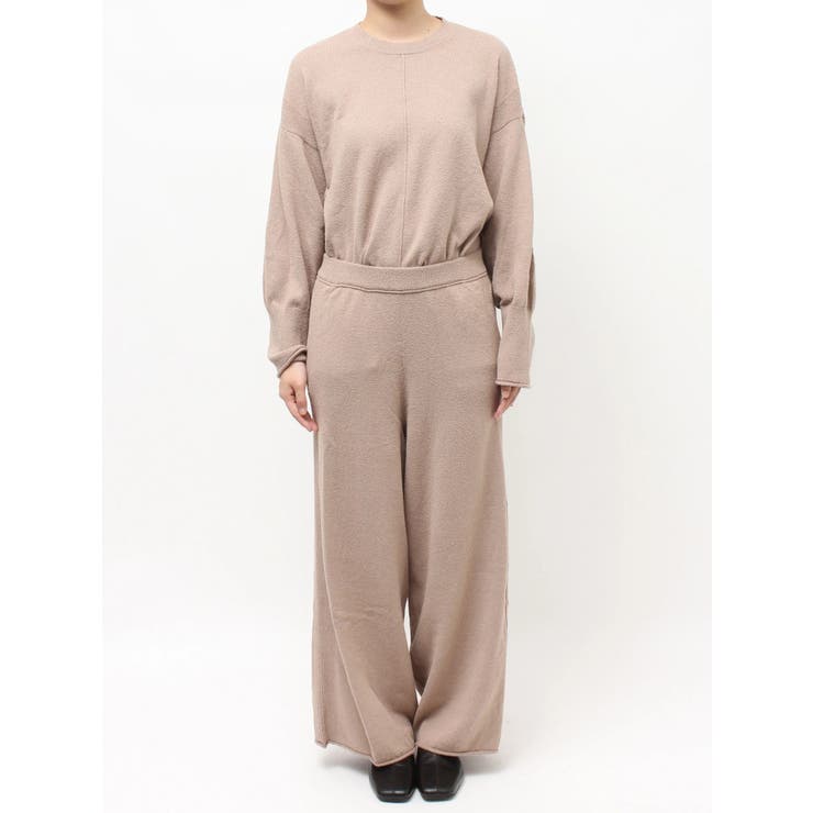 ミニループヤーンワイドニットパンツ | Ungrid | 詳細画像28 