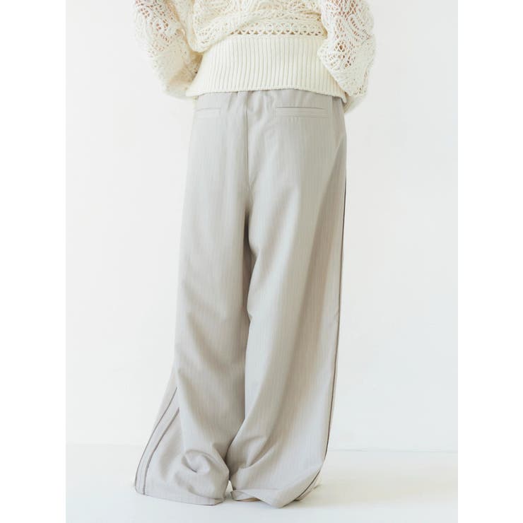 ウエストデザインラインパンツ | Ungrid | 詳細画像10 