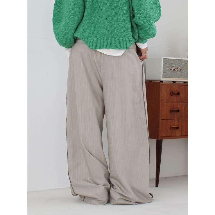 ウエストデザインラインパンツ | Ungrid | 詳細画像23 