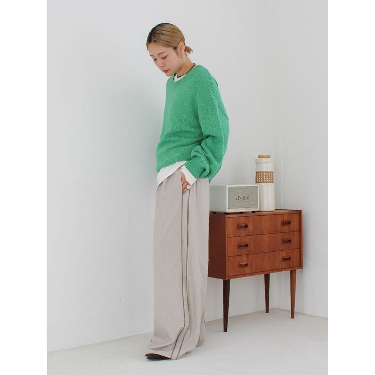 ウエストデザインラインパンツ | Ungrid | 詳細画像25 