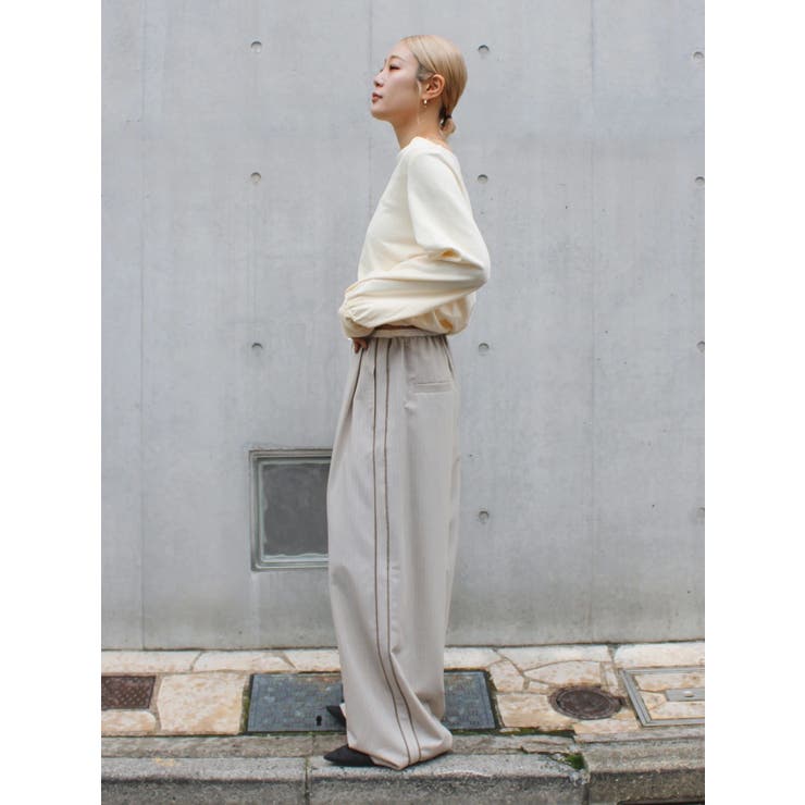 ウエストデザインラインパンツ | Ungrid | 詳細画像28 