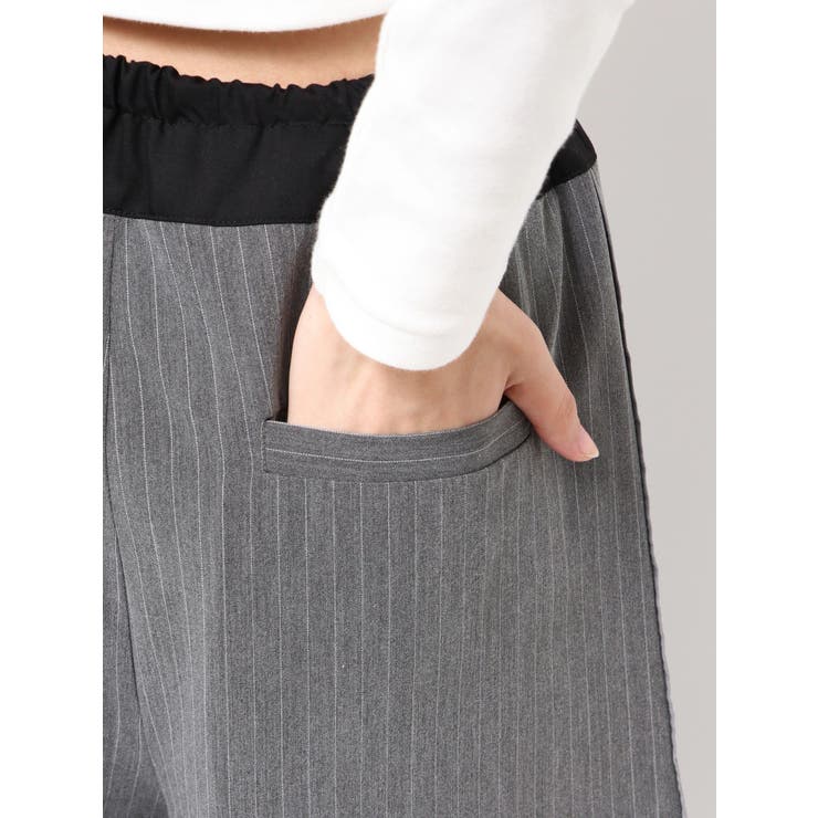 ウエストデザインラインパンツ | Ungrid | 詳細画像38 