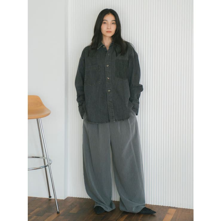 ウエストデザインラインパンツ | Ungrid | 詳細画像5 