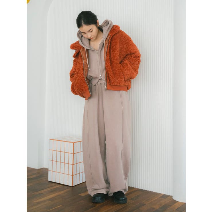 ピグメントスウェットルーズパンツ | Ungrid | 詳細画像14 