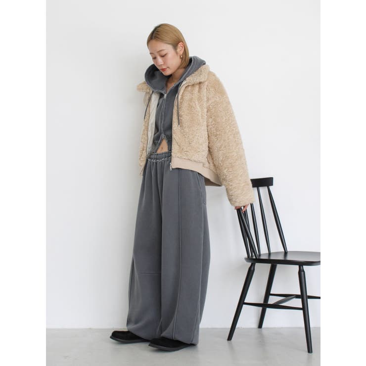 ピグメントスウェットルーズパンツ | Ungrid | 詳細画像8 