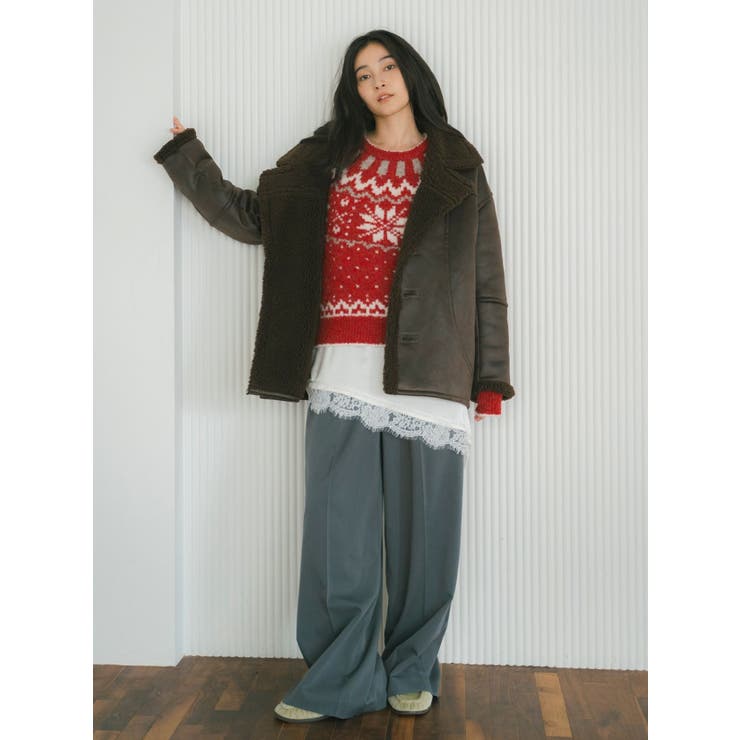 タックデザインラフパンツ | Ungrid | 詳細画像11 