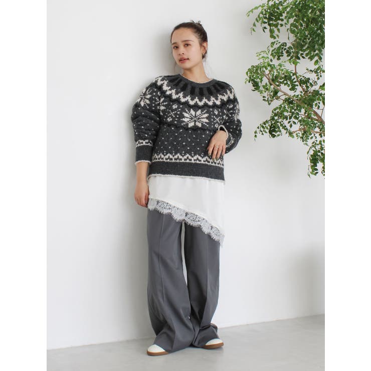 タックデザインラフパンツ | Ungrid | 詳細画像18 